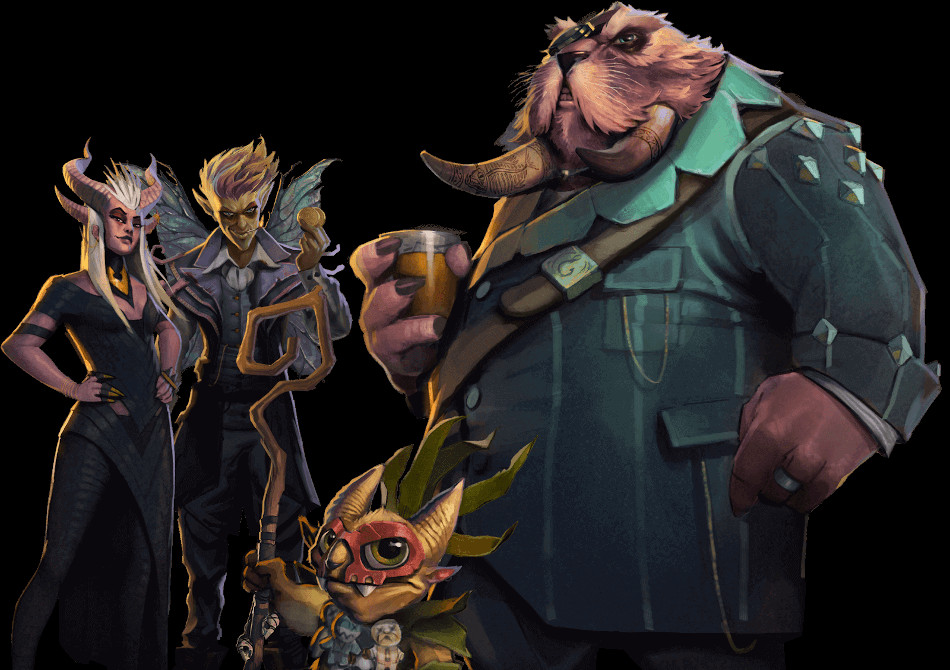 dota underlords follow