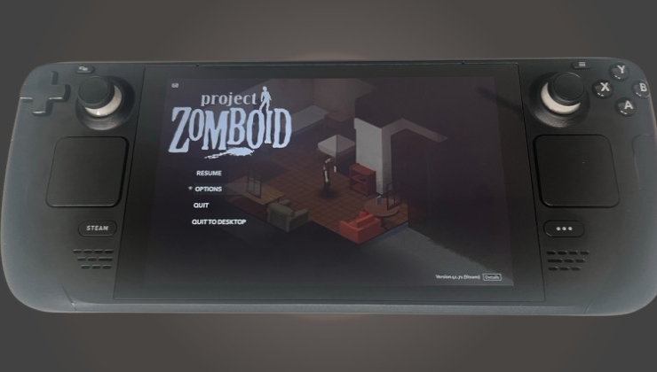 Project Zomboid on Steam Deck