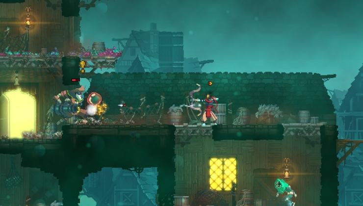 Dead Cells hack and slash platformer