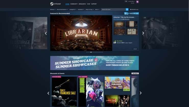 The new Steam Store home page is here with improved gamepad navigation