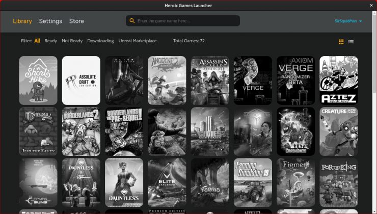 Heroic Games Launcher for running Epic Store titles on Linux 1.7.0 release  is out