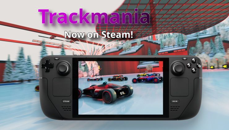 Trackmania on Steam Deck