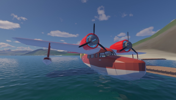 Lakehopper looks like a wonderful casual seaplane flight simulator