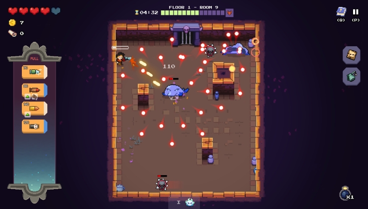 From the Fruit Ninja devs, build the perfect sequence of individual shots in the bullet hell Guncrypt