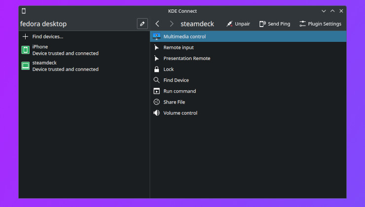 KDE Connect
