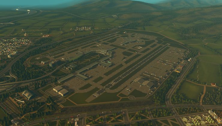 Cities: Skylines Airports DLC - Steam Screenshot