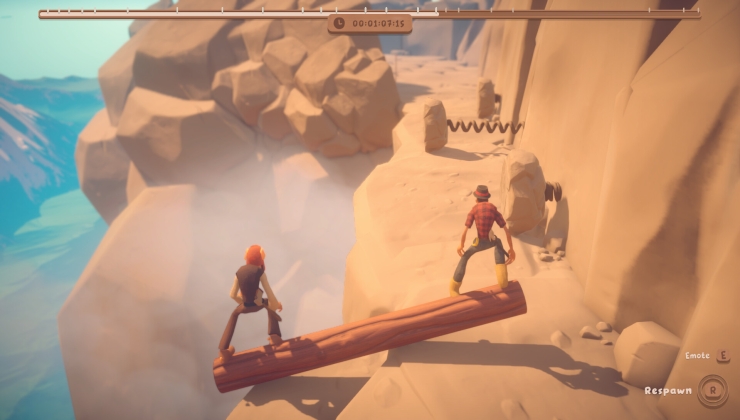 Comedy co-op physics platformer Log Riders adds Linux support and looks hilarious