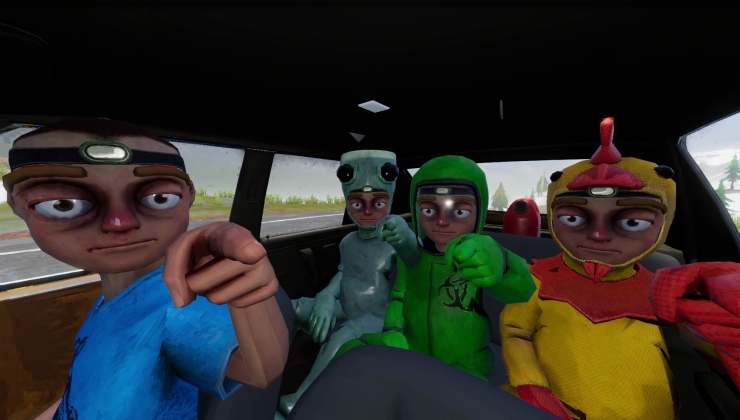 Upcoming co-op driving and looting horror game The Road looks like a good laugh