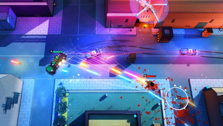 Top-down PvPvE Battle Royale game Gene Shift Auto now free to play