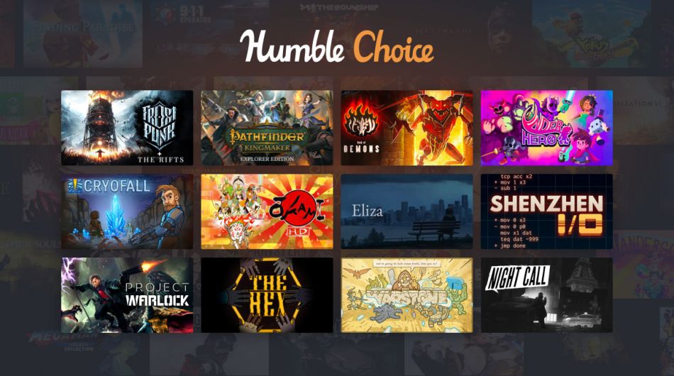 February's Humble Choice is up with a new bunch of good looking games