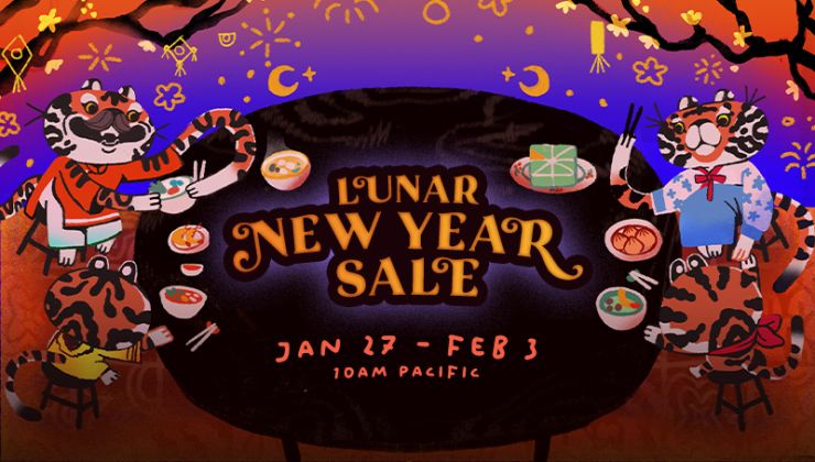 Steam Lunar New Year Sale graphic