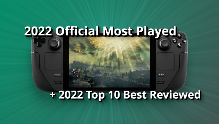 Valve reveals most played Steam Deck games throughout 2022