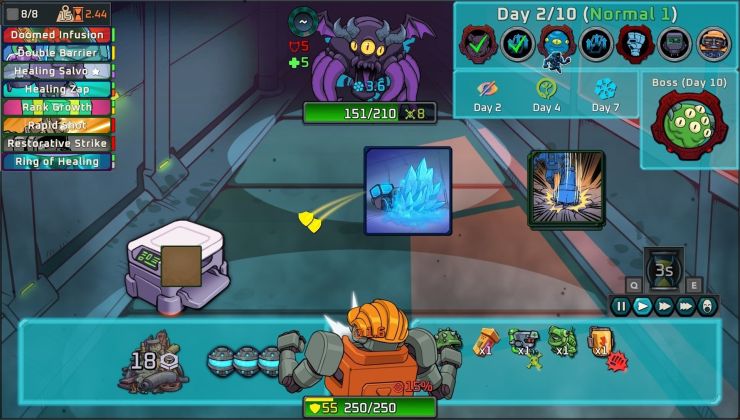 Topdeck Automat blends the worlds of roguelike deckbuilder and autobattlers